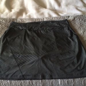 Black and white Pattern Nike Golf Skirt
